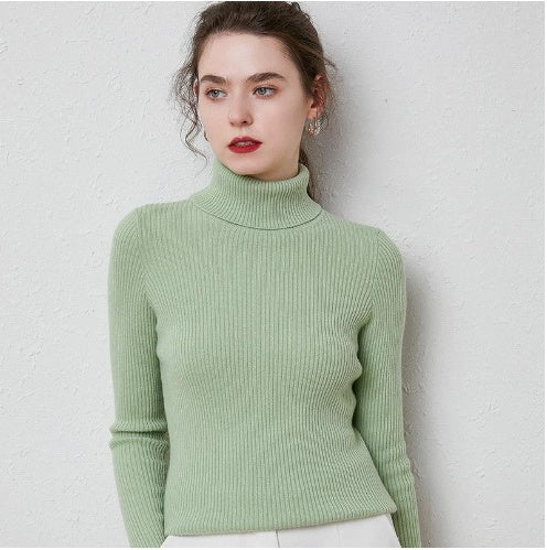 WW | Premium-Wollrollkragenpullover für Frauen