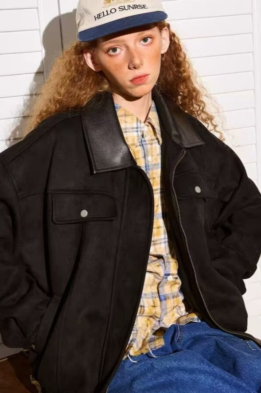 WW | Wildleder Freizeitjacke