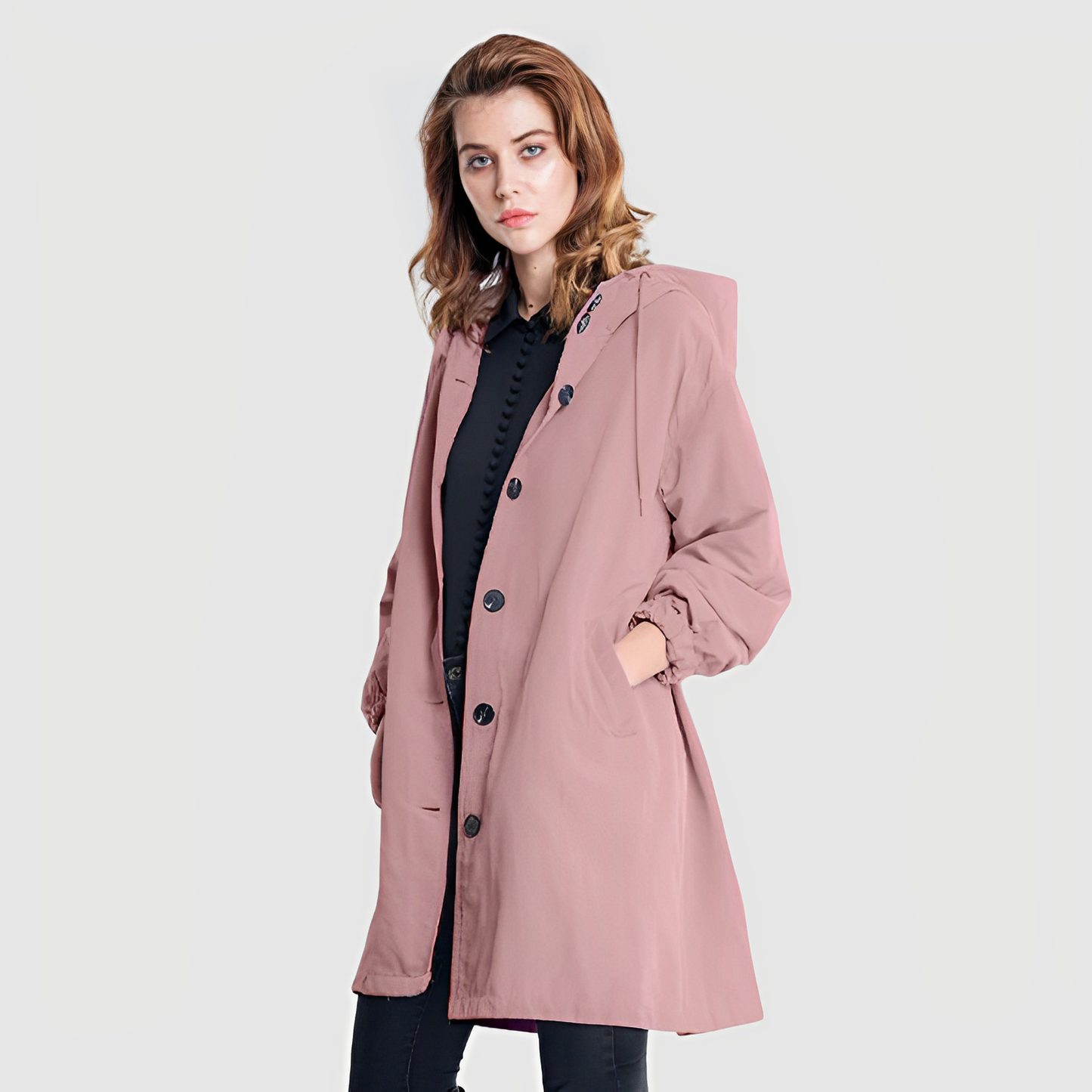 WW | Wasserdichte Jacke mit Kapuze