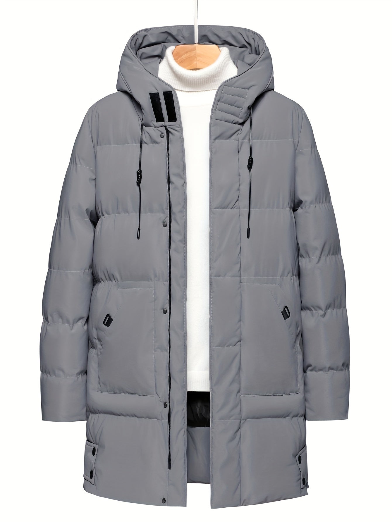 WW | Fleece-Lined Full-Zip Winter Jacket For Men - Perfect for Outdoor Activities