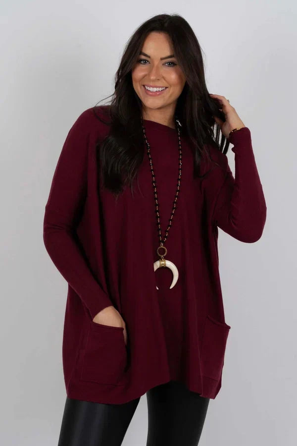 WW |  Pullover - Elegant - Luxuriöss Material - Alltagstauglich für Damen