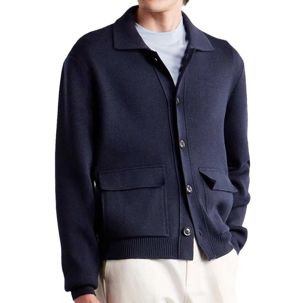 WW | Herren Wollcardigan
