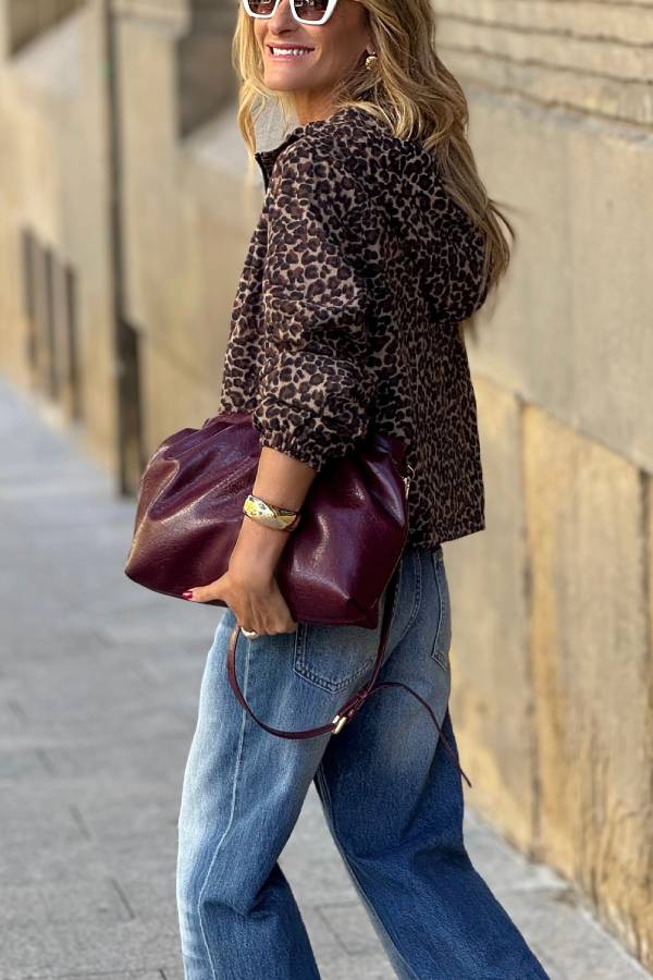 WW | Leopardenmuster Jacke
