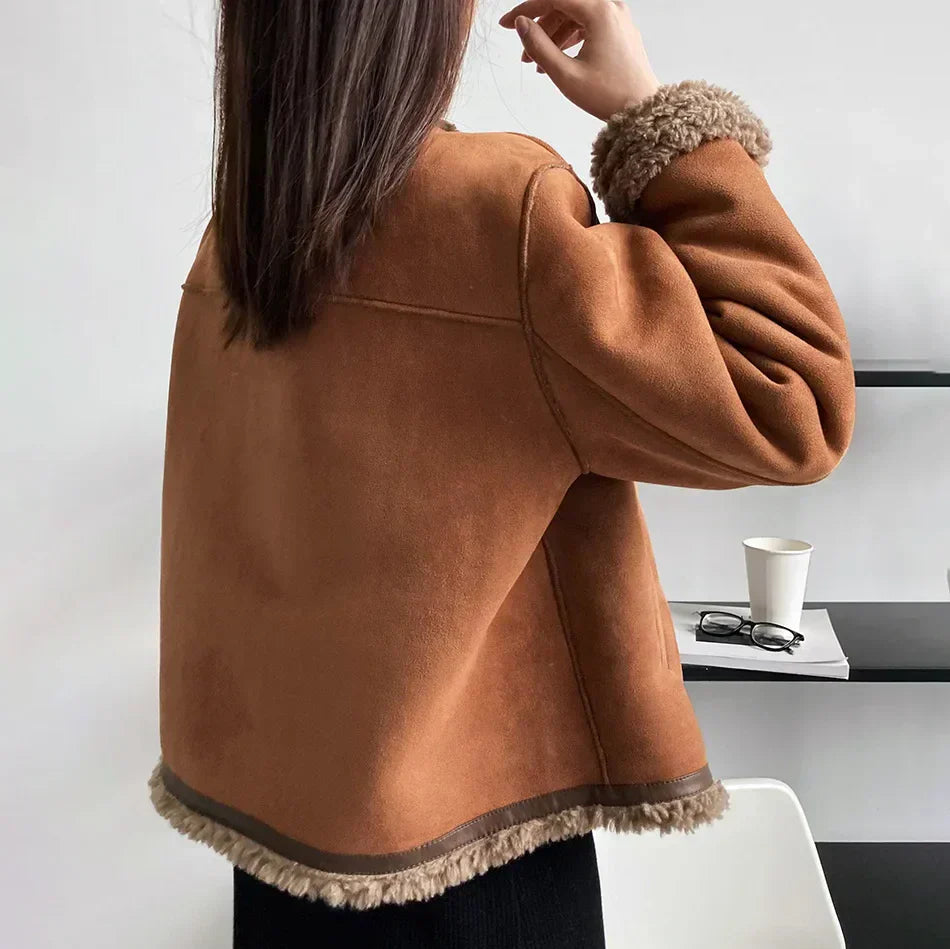 WW | Soft lamb's wool jacket