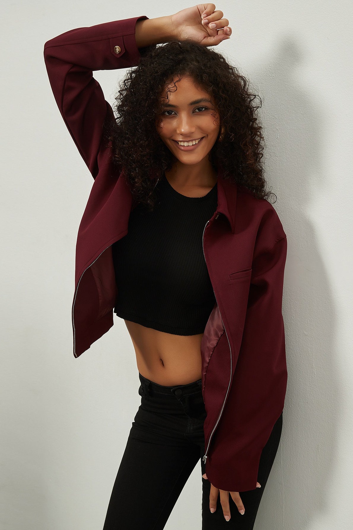 WW | Up-Kragen Freizeitjacke