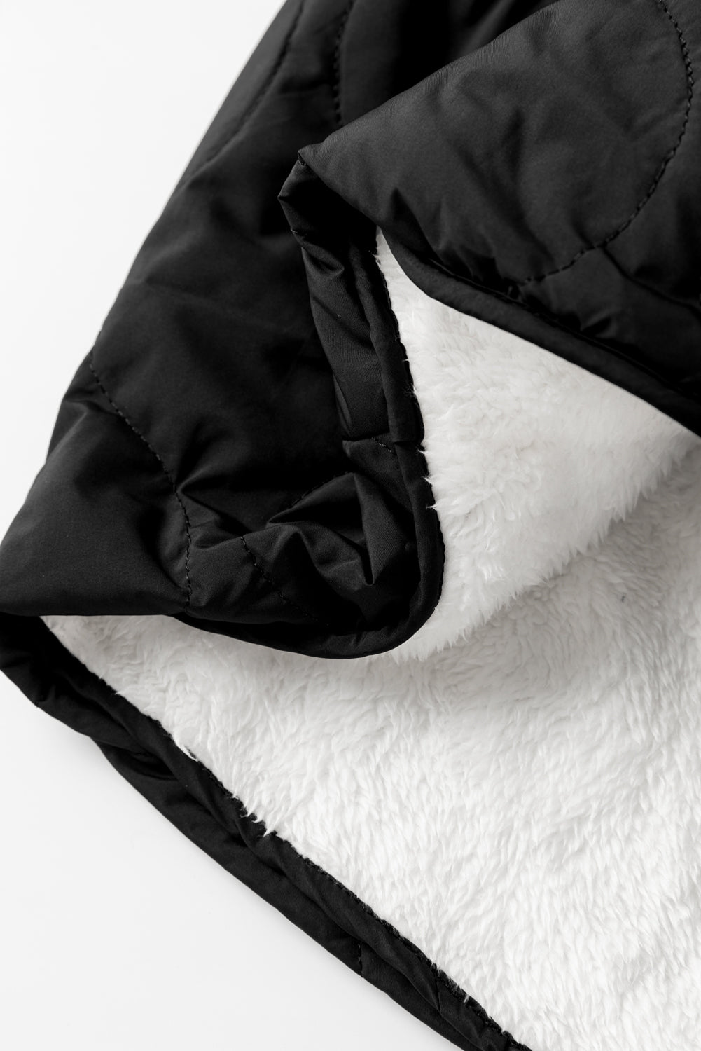 WW | Steppjacke - Sherpa-Futter - Druckknopfverschluss - Vielseitige Wärme