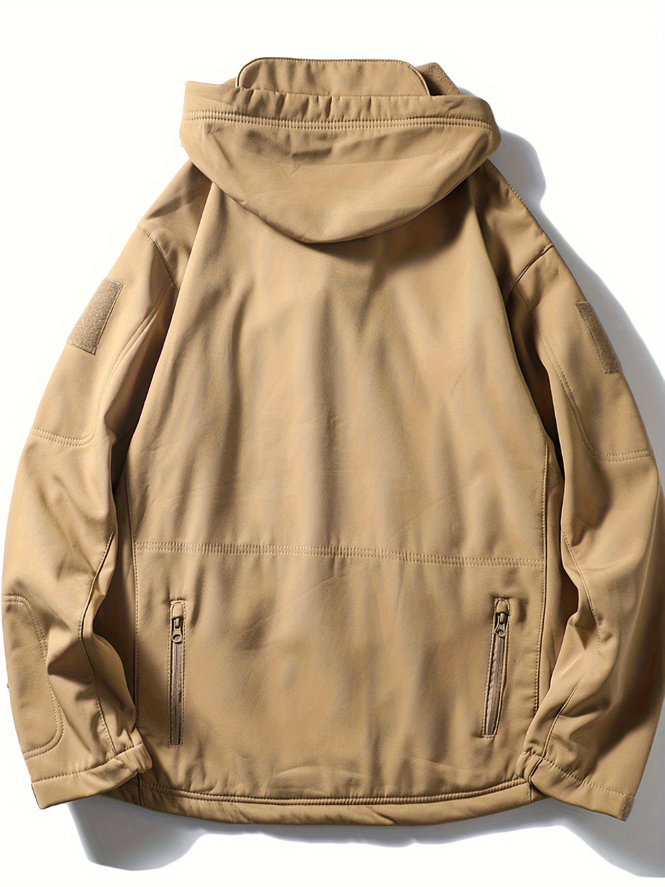 WW | Softshell Jacke - Winddichte Tactical Outdoor Jacke mit Kapuze & Reißverschlusstaschen