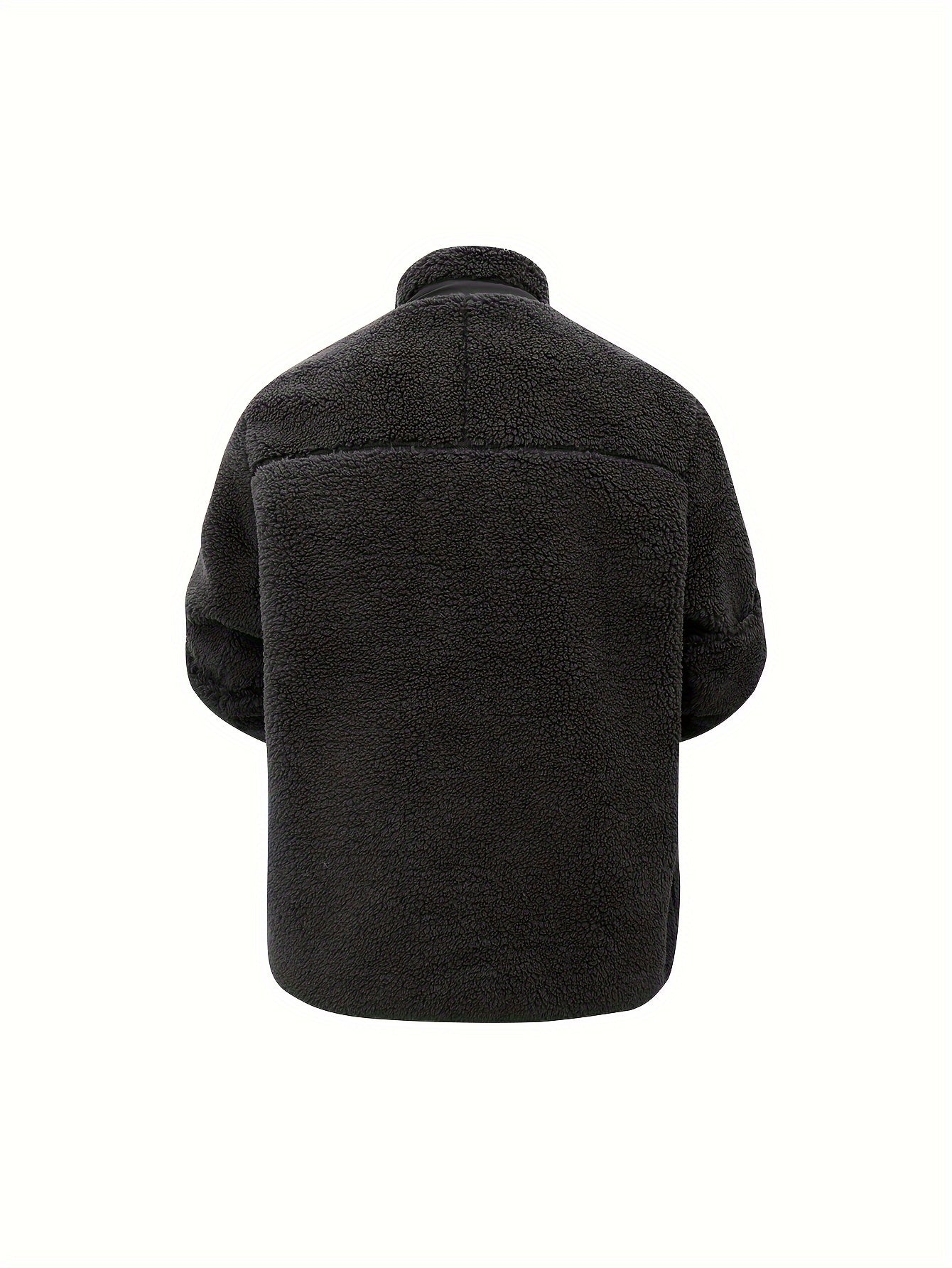 WW | High-Neck Winter Teddy Jacket