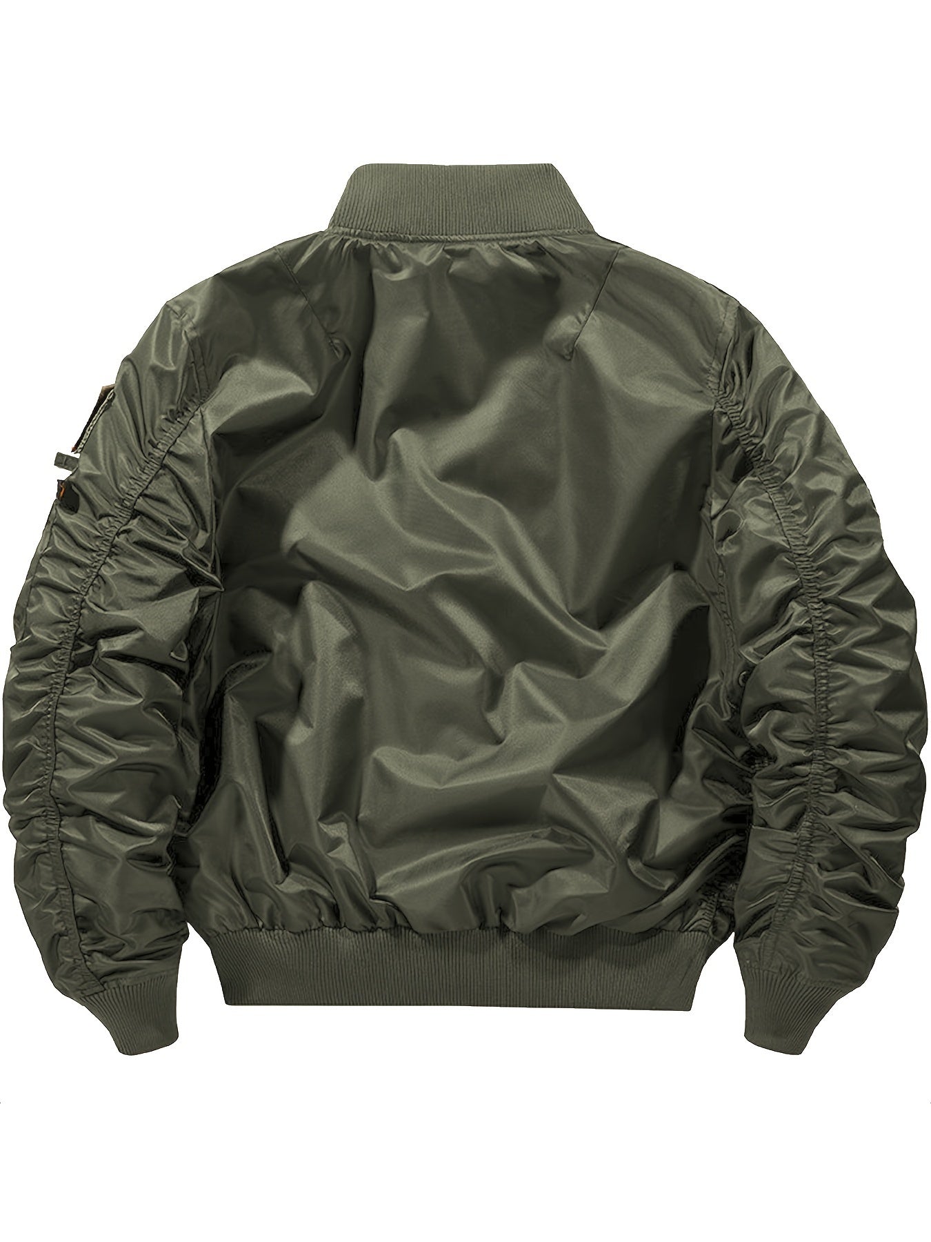 WW | Men's Stand-Up Collar Tactical Bomber Jacket - Perfect for Outdoor Activities