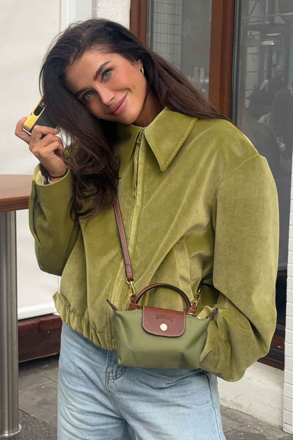 WW | Velour Collar Jacket