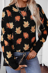 WW | Strickpullover Übergroß Passform Weich Und Warm Langärmlig Rundhalsausschnitt
