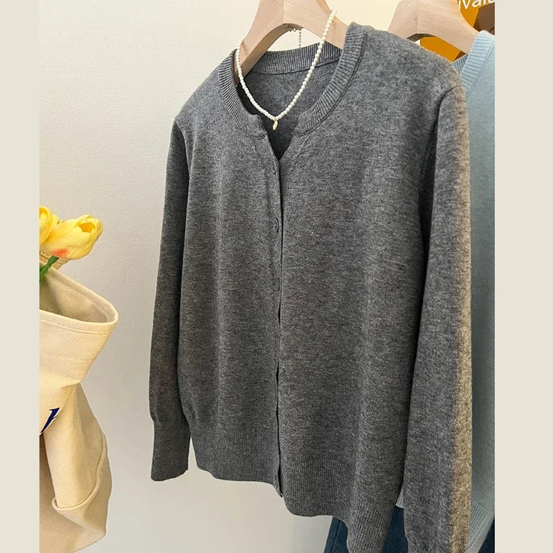 WW | Cozy chunky knit wool cardigan sweater