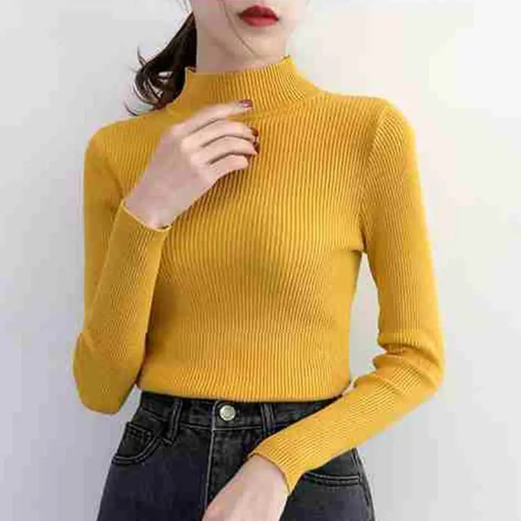 WW | Cozy ribbed wool sweater for women
