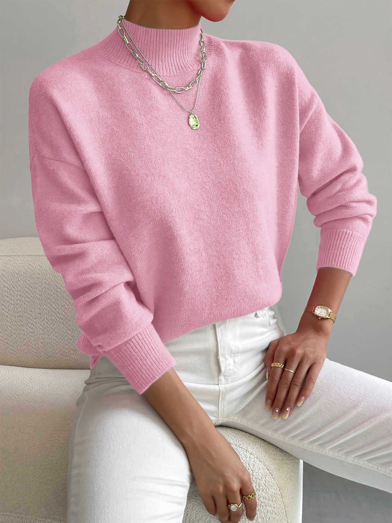 WW | elegant turtleneck sweater