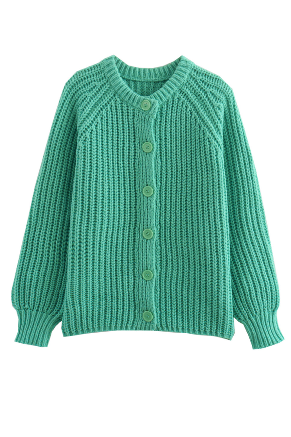 WW | Farbe Cardigan Langarm Strickpullover Jacke