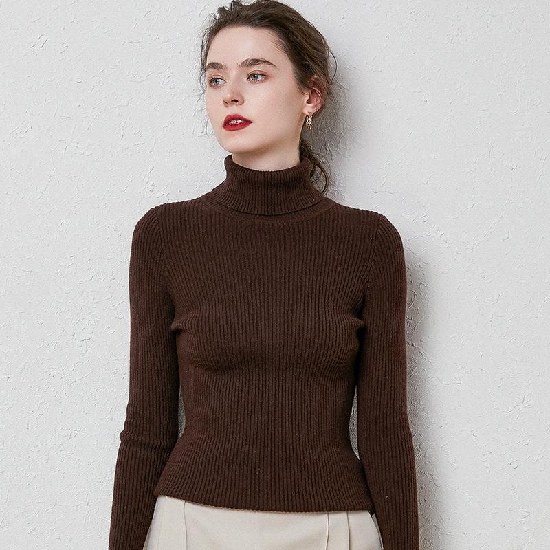 WW | Premium-Wollrollkragenpullover für Frauen