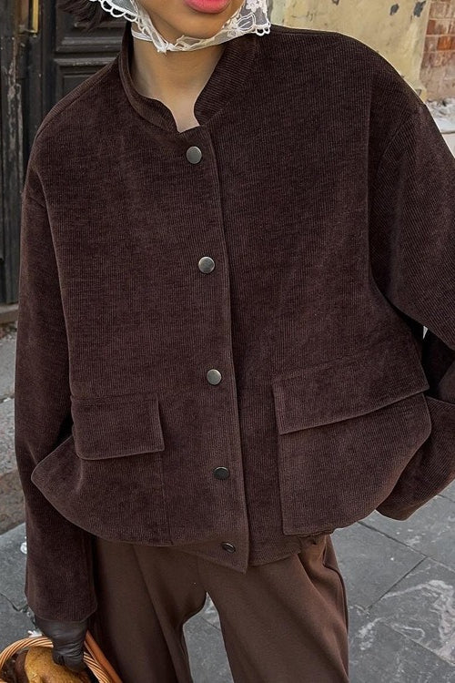 WW | Collar single-breasted jacket