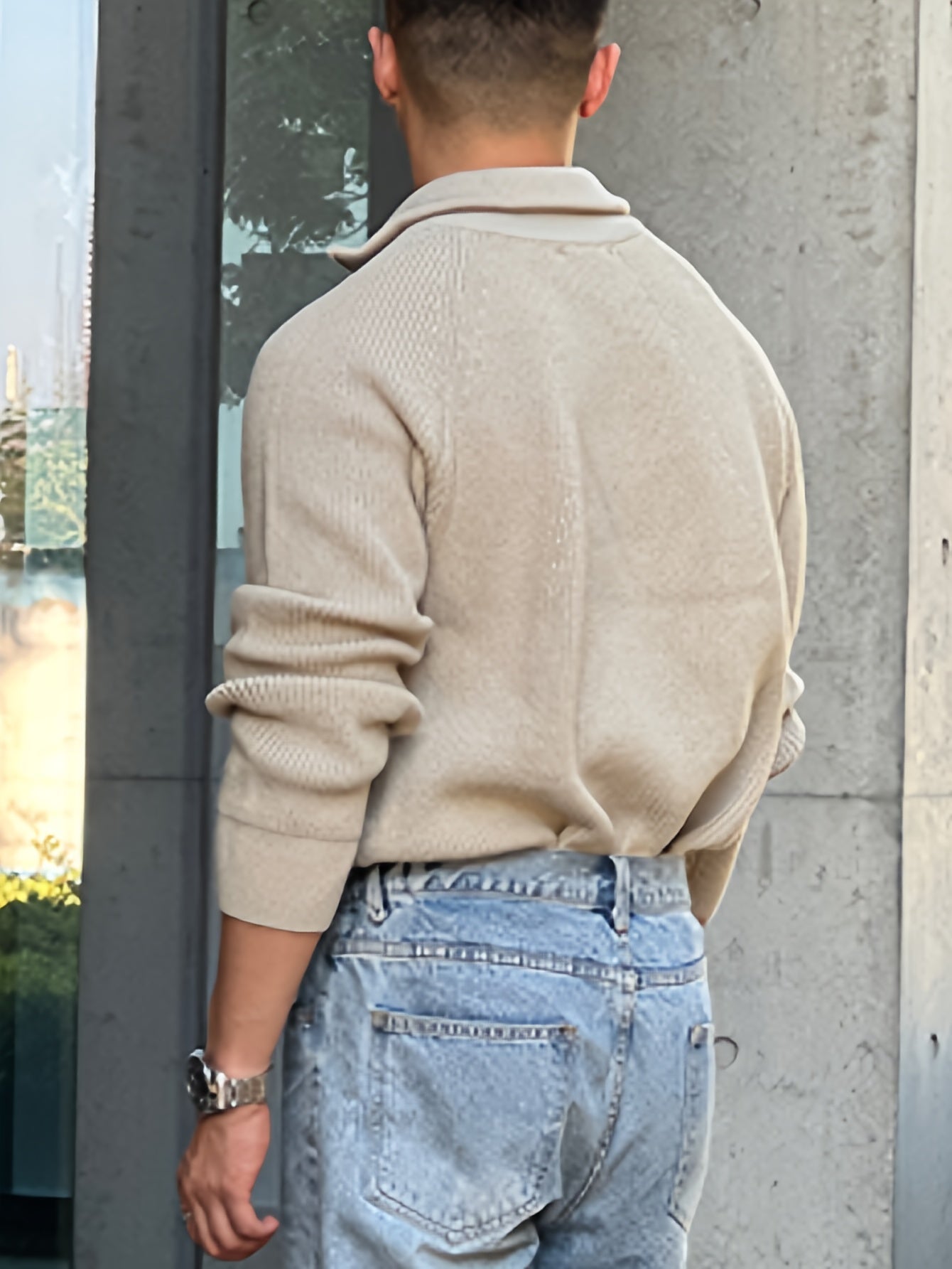 WW | Men's Casual Zip Pullover