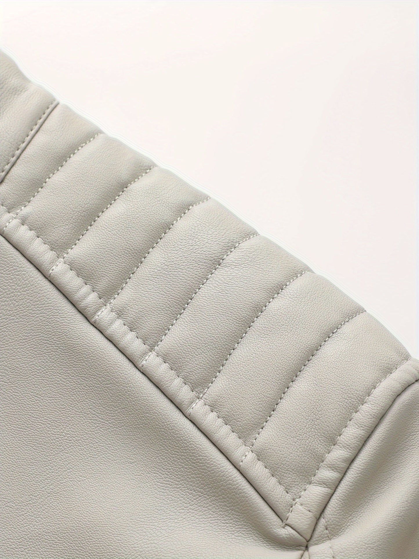 WW | Stylische Lederjacke mit Reißverschluss