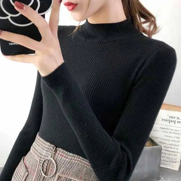 WW | Cozy ribbed wool sweater for women