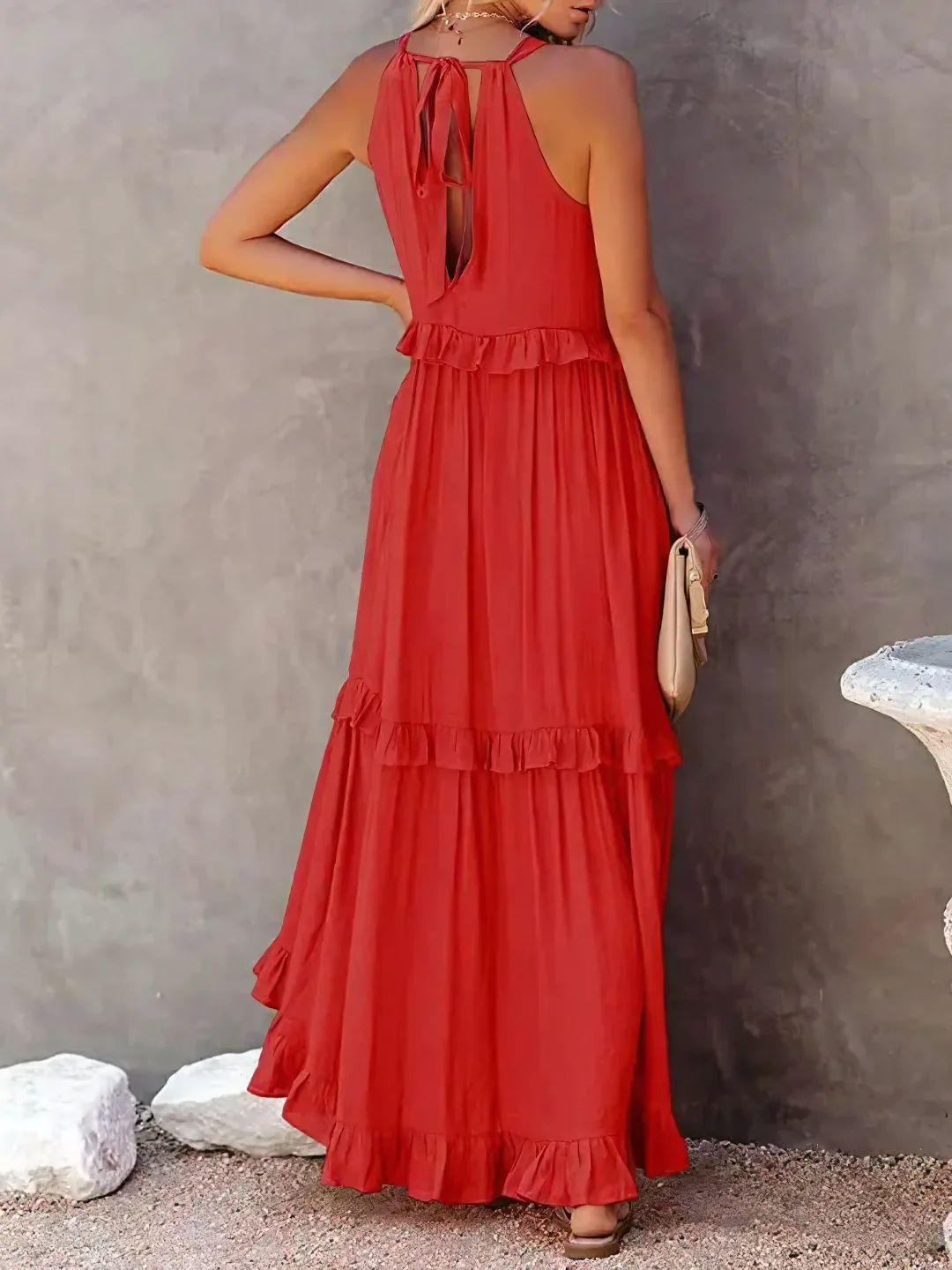 Vesa™ | Flowing Ruffled Dress