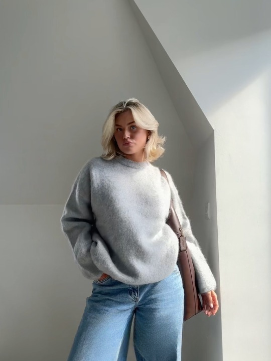 WW | Cozy soft mohair knit sweater