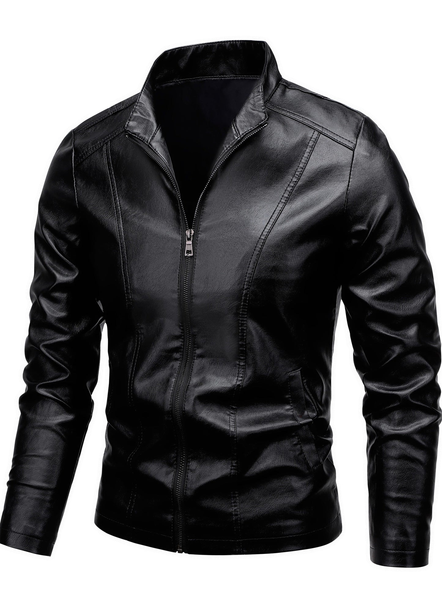 WW | Stylische Lederjacke Im Modernen Look