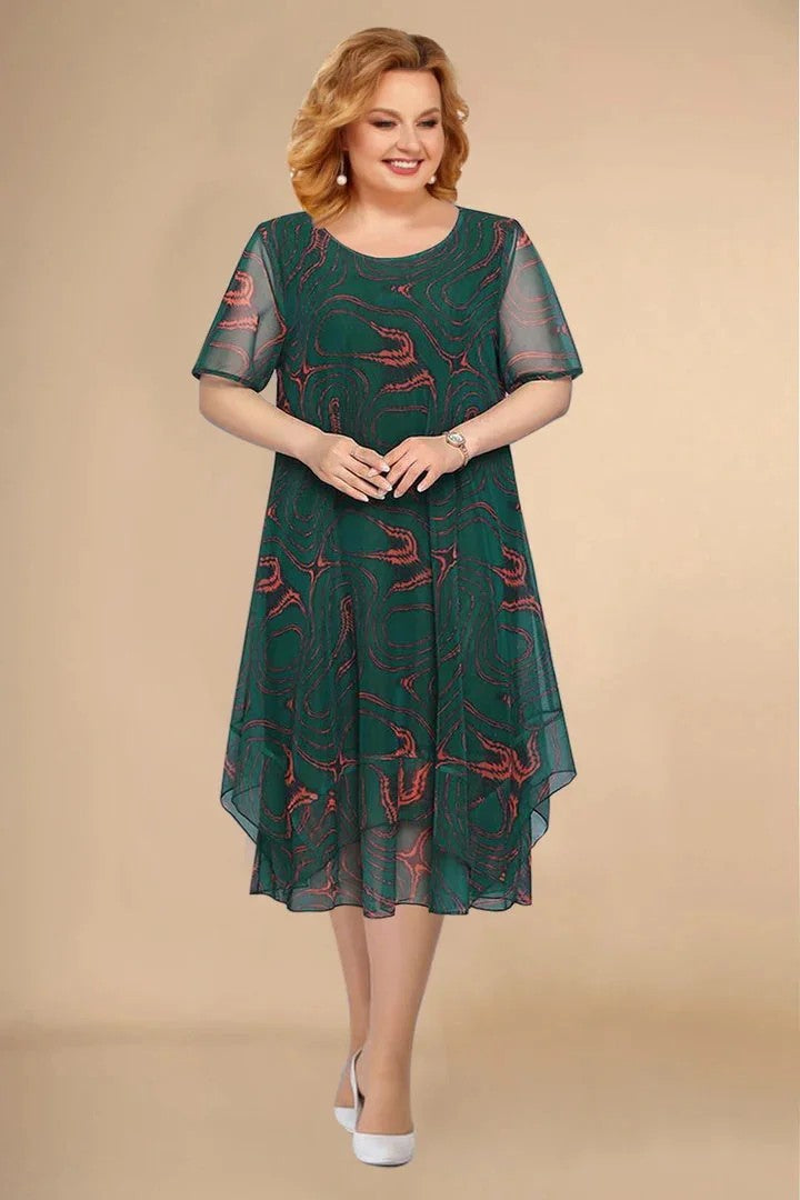 WW | Blüten Chiffonkleid