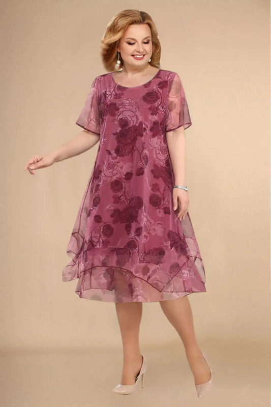 WW | Blüten Chiffonkleid