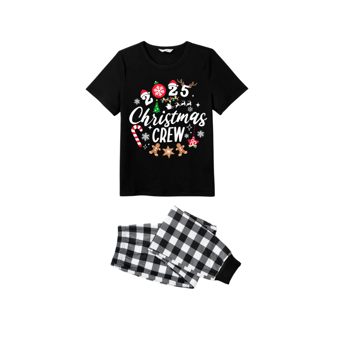 WW | Christmas Crew 2025 Couple Short Sleeve Pyjama Set