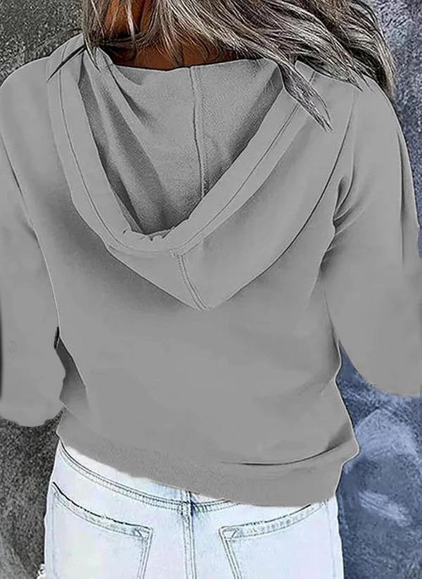 WW | Pocketless Grey Sweatshirt with Animal Print