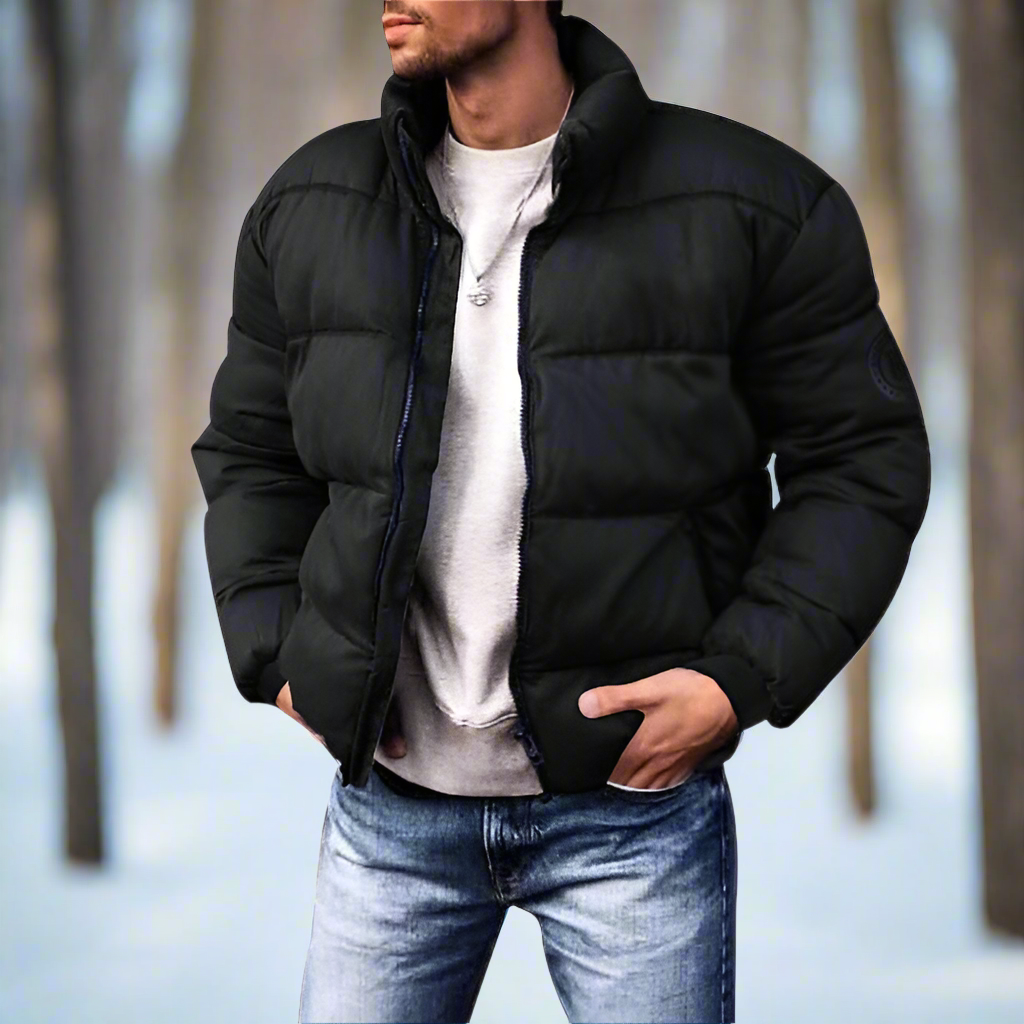 WW | Daunenjacke - Isolierend und Leicht - Hoher Kragen - Gestepptes Design - Winddicht und Warm