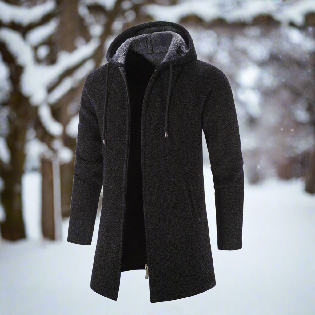 WW | Jacke - mittellang - Reißverschluss mit Kapuze - warm und bequem