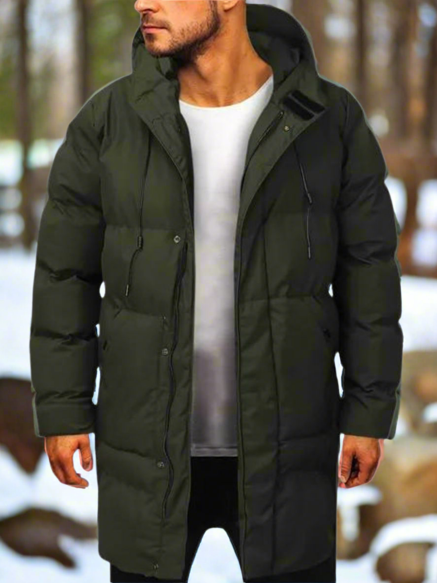 WW | Isolierter, Leichter Und Bequemer Sitz Stilvoller Parka Für Männer