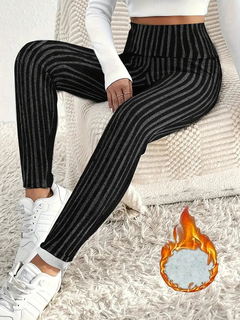 WW | Knitted Leggings with Fleece Lining