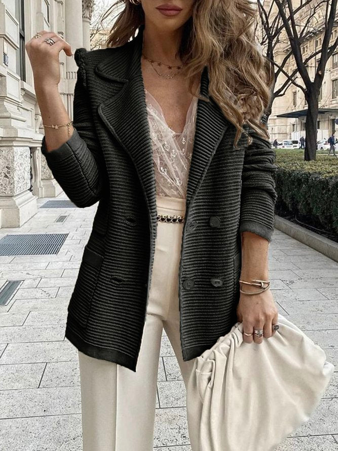 WW | Mode Blazer Strickjacke - Modisch & warm
