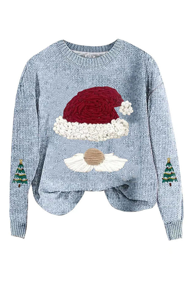 WW | Lockere Passform Weihnachtsstrickpullover