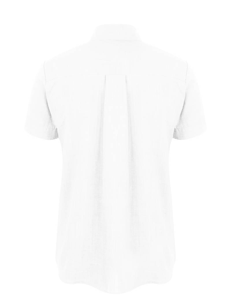 WW | Men's Classic Casual Button-Down Short Sleeve Shirt
