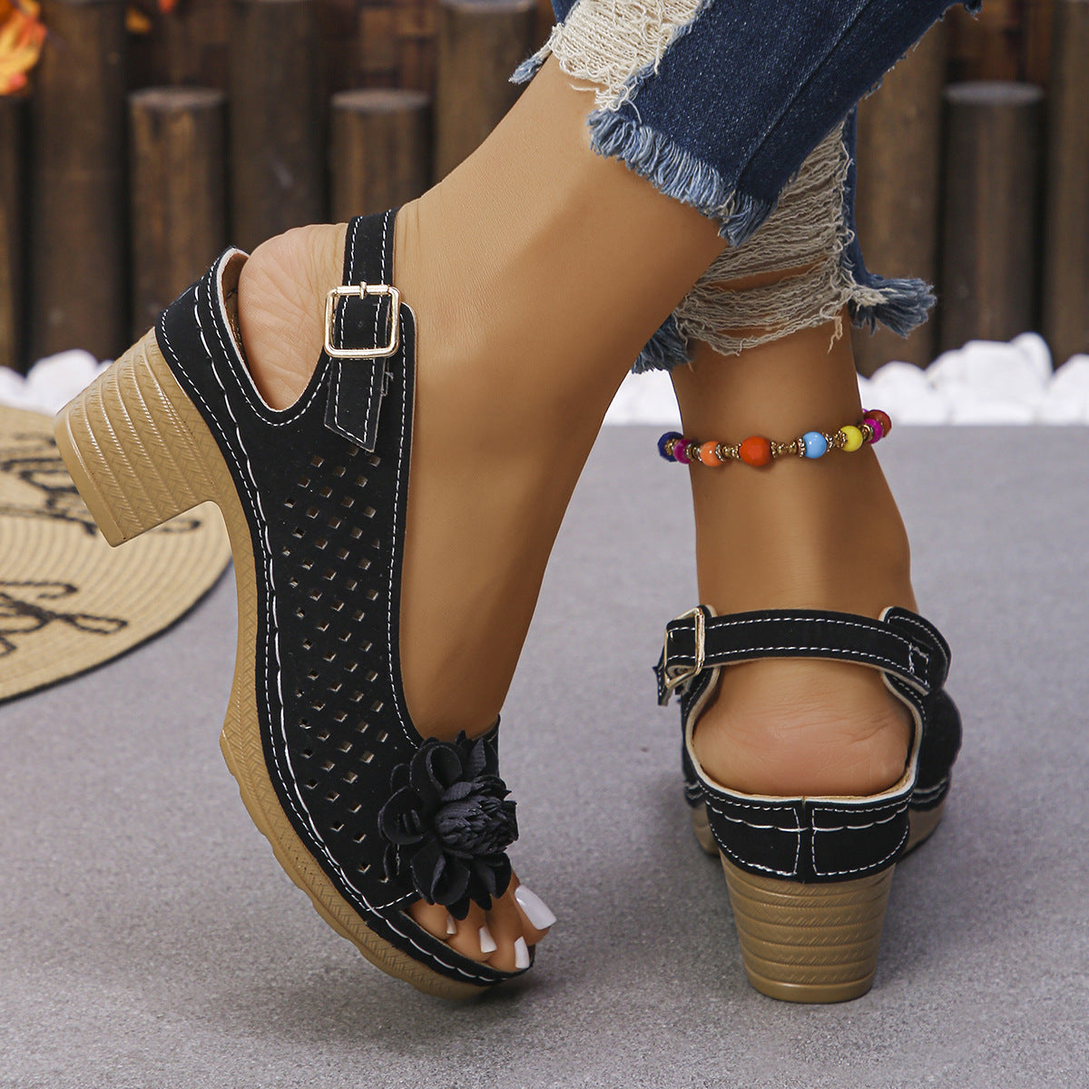 Kalani™ | Chic Floral Sandals