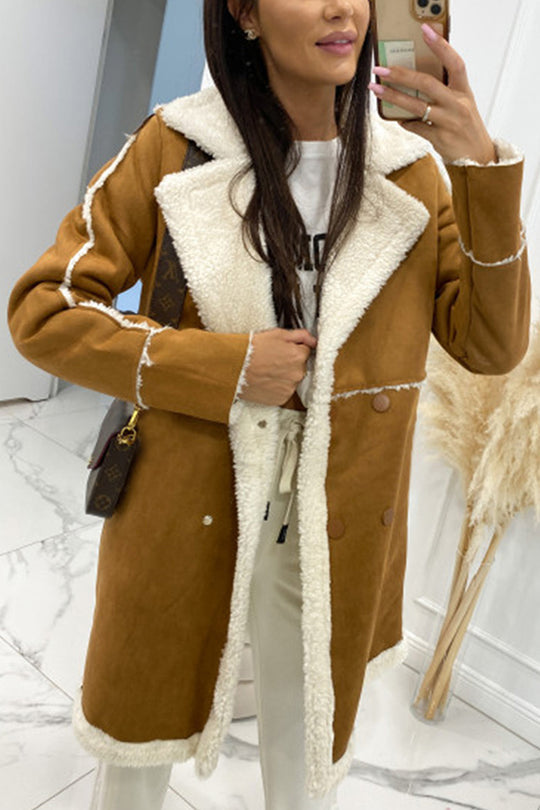 WW | Lammwolle Patchwork Freizeitjacke