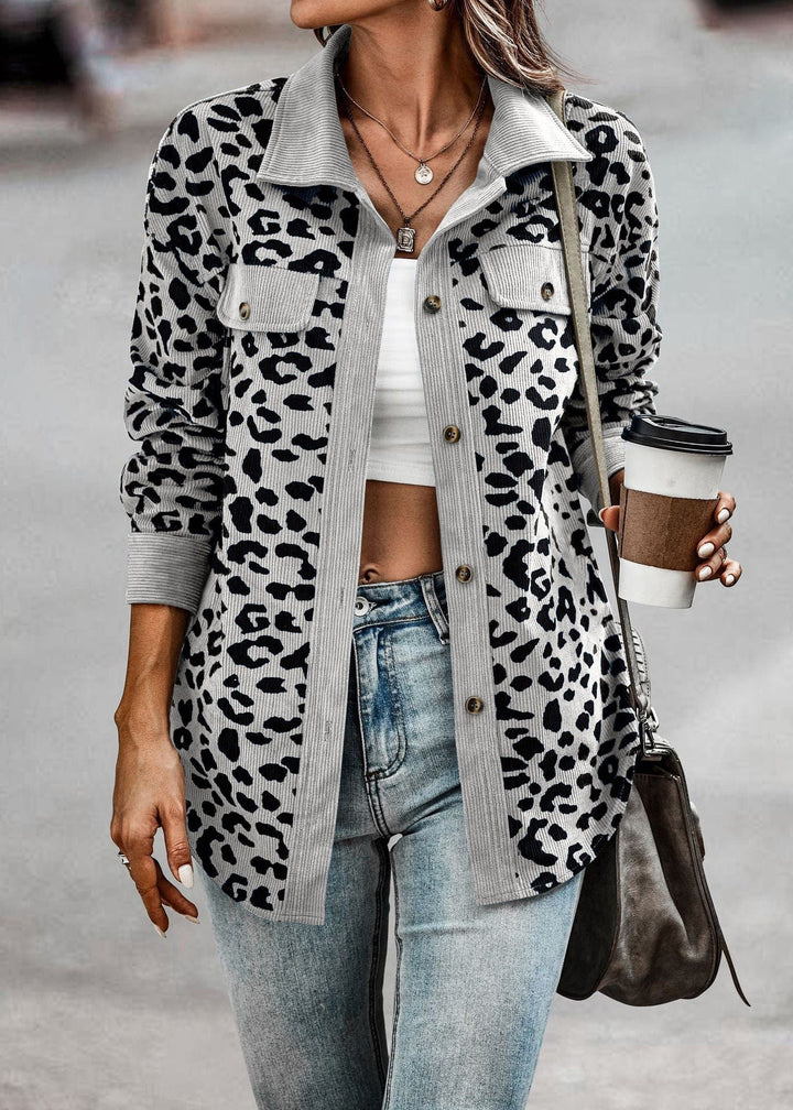 WW | Damen-Leopardenjacke