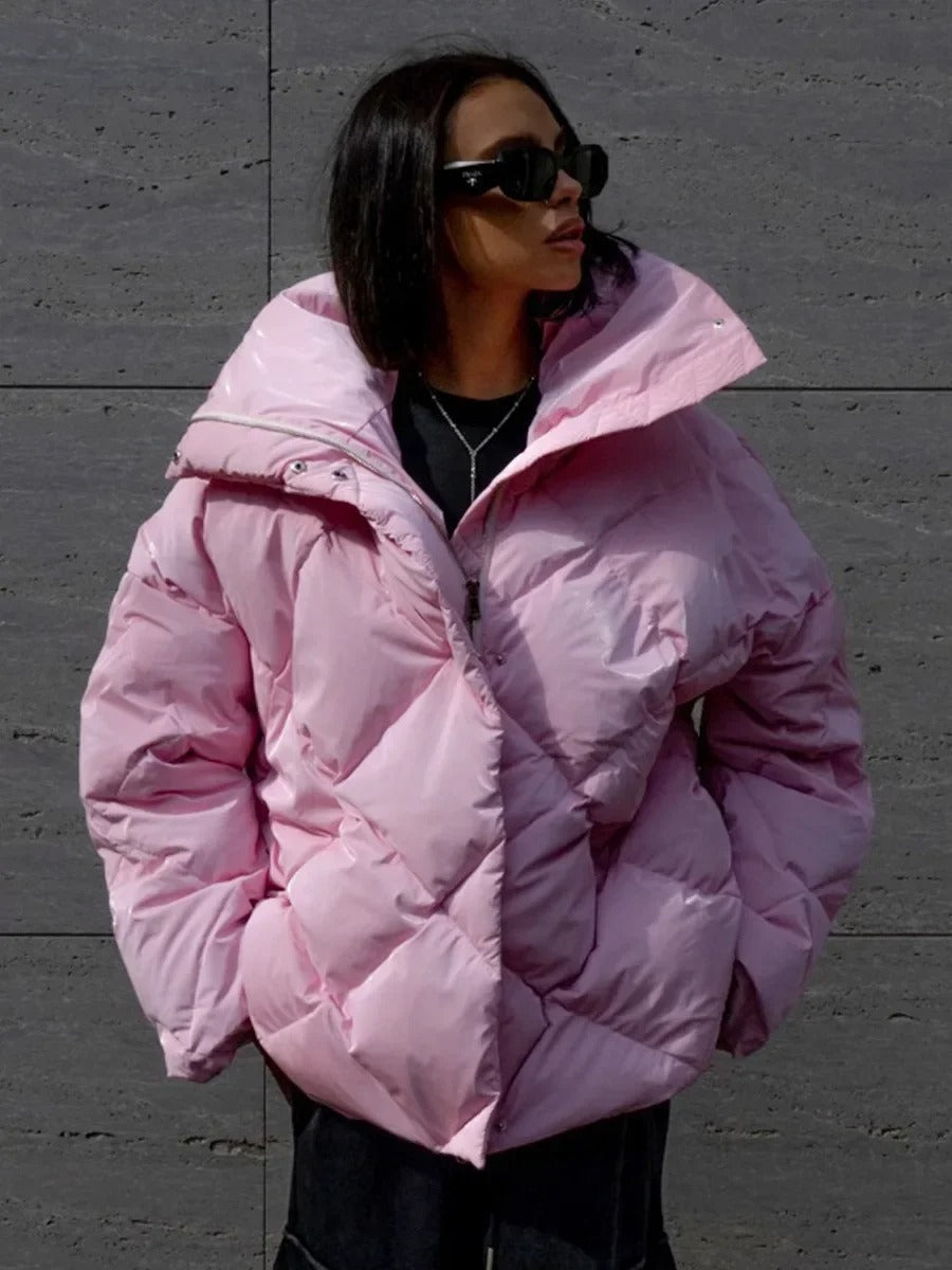 WW | Oversized puffer with zipper