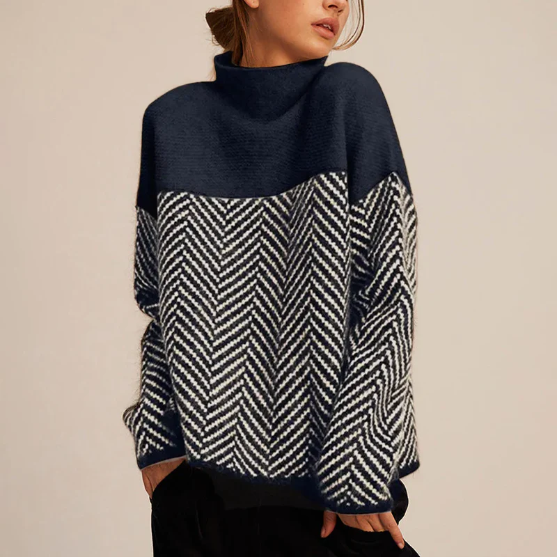 WW | Cozy chunky knit turtleneck sweater