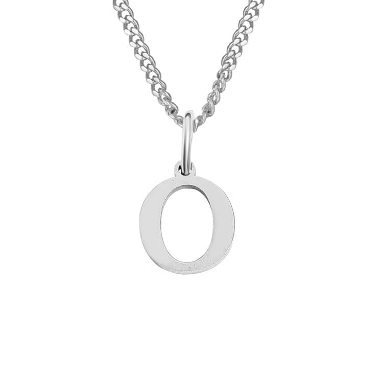 WW | Letter All Match 14k Stainless Steel Necklace