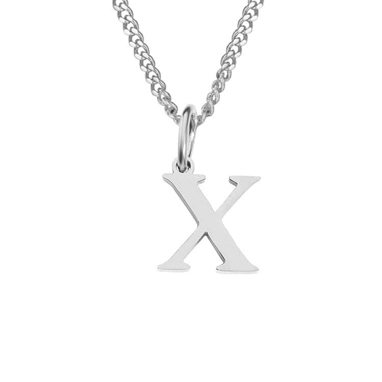 WW | Letter All Match 14k Stainless Steel Necklace
