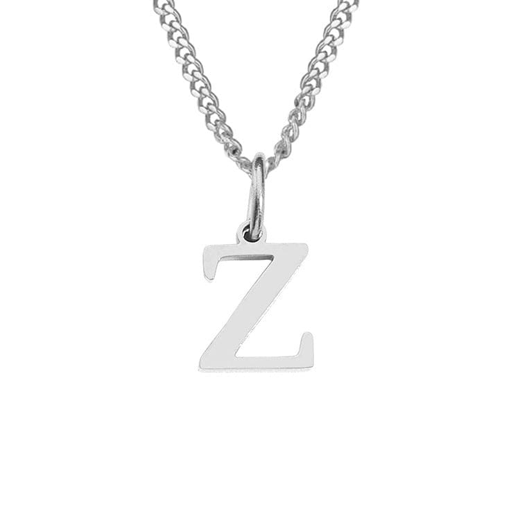 WW | Letter All Match 14k Stainless Steel Necklace