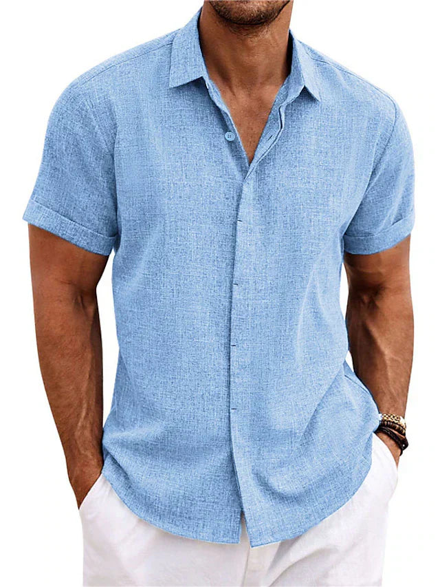WW | Men's shirt. Airy summer shirt in many colors and sizes.