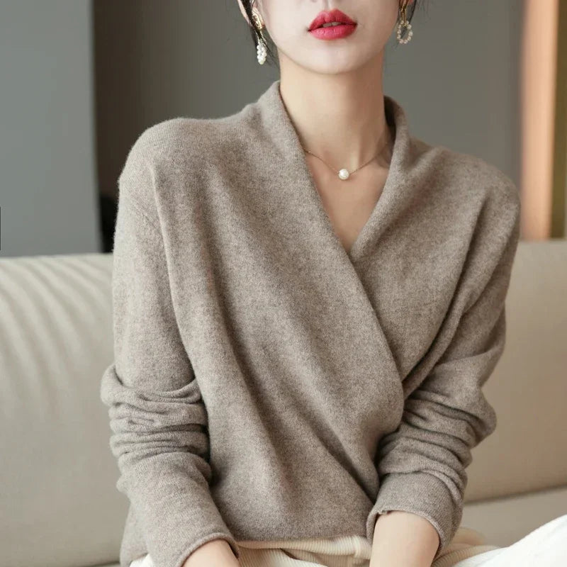 WW | V-Ausschnitt Pullover