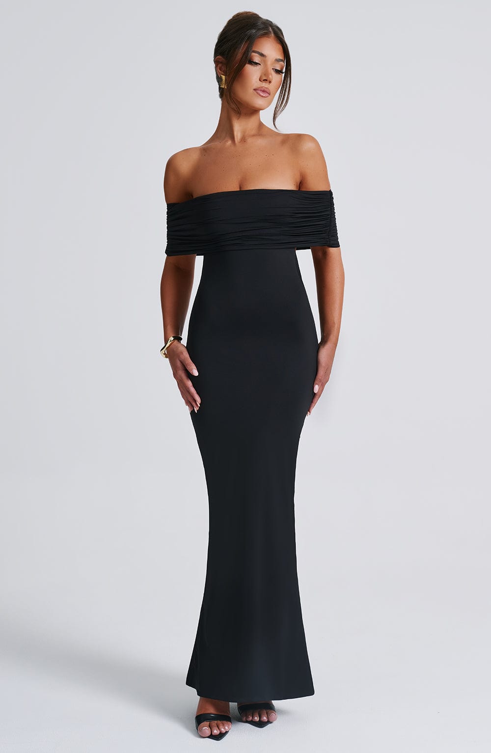 Isadora™ | Off-Shoulder Maxi Dress