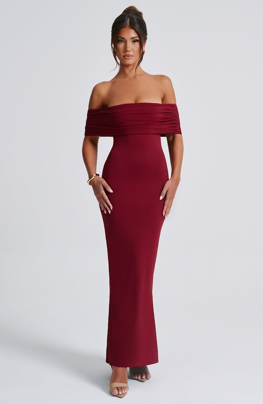 Isadora™ | Off-Shoulder Maxi Dress